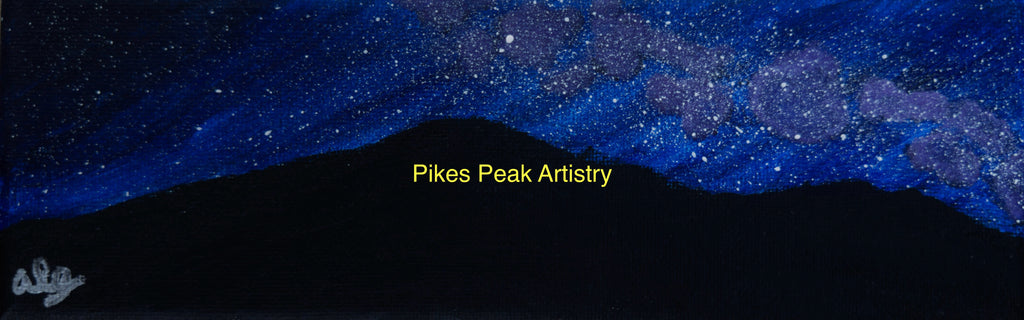 Acrylic Original Painting Cheyenne Mountain “Bunker Ridge”