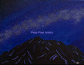 Original Cheyenne Mountain Acrylic Painting "Cosmic Bunker"