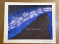 Fine Art Print of the Original Acrylic Painting  of the Red Rocks Amphitheatre and the Milky Way: "Nebula Genesis"