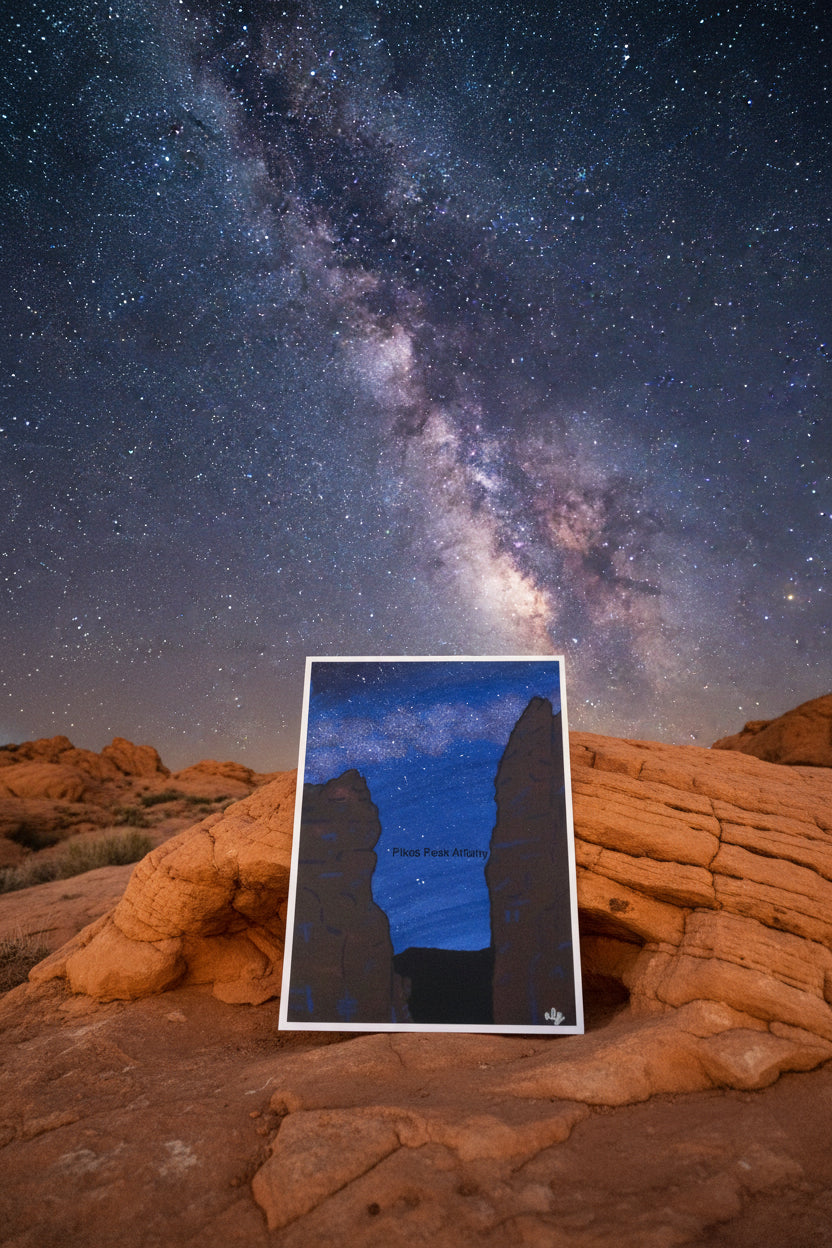 Fine Art Print of the Original Painting "Stellar Gateway"