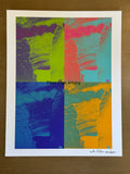 Fine Art Print of a Color Study using the Original Acrylic Painting: “Stellar Gateway“