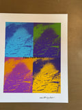 Fine Art Print of a Color Study using the Original Acrylic Painting: “ Sailing the Stars”